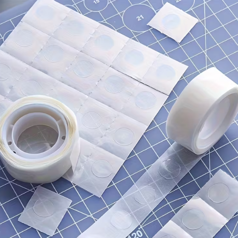 100 Pcs Double-Sided Balloon Glue Dots – Transparent Adhesive Dots for Party Decoration