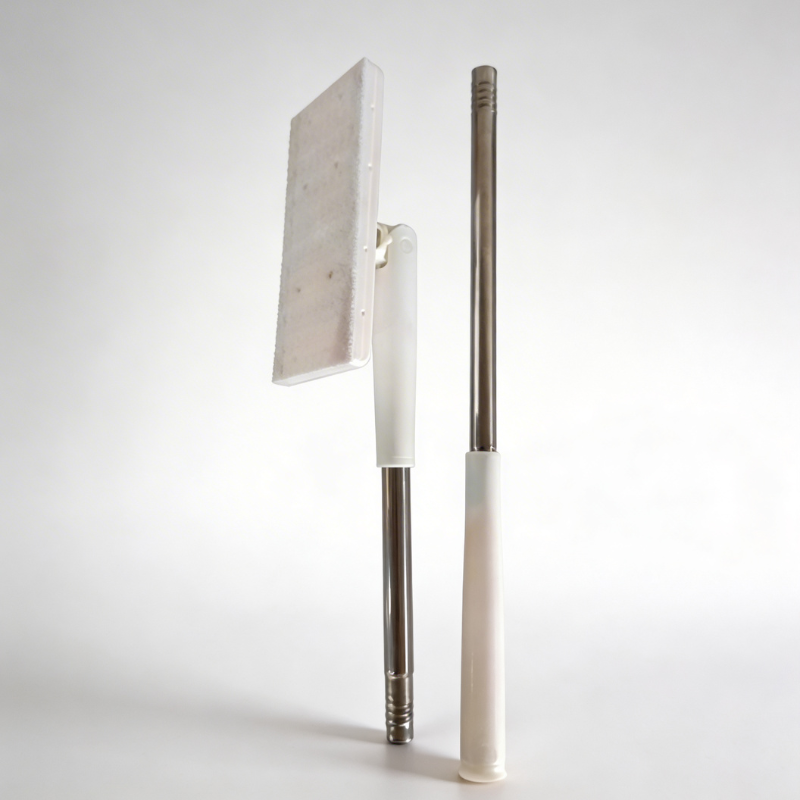 Hands-Free Flat Mop for Floor Cleaning – Self-Squeeze Microfiber Mop with Easy Wring System | 360° Rotating Floor Cleaner for Home & Office