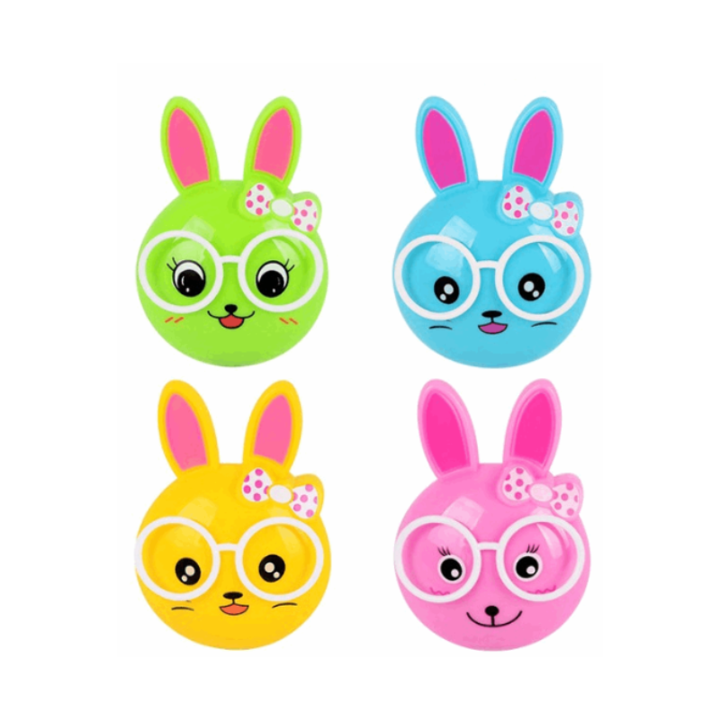 Rabbit Face LED Night Lamp – Cute Animal-Shaped Decorative Night Light for Kids Bedroom, Nursery & Living Room (Random color-Pack of 1)