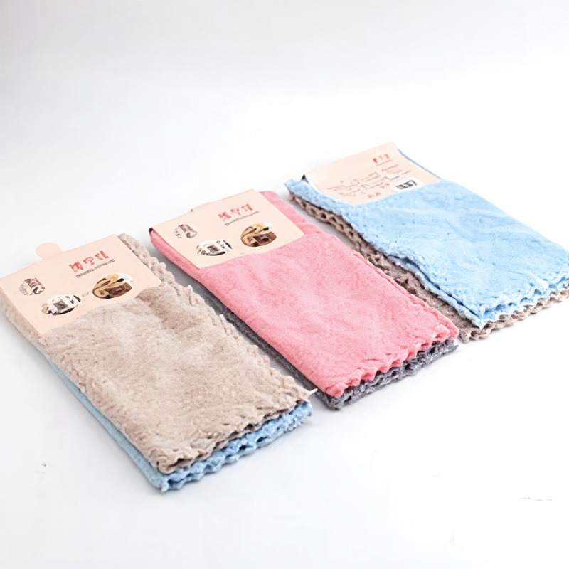 Cleaning Cloth Set of 2 Pcs – Soft, Absorbent & Multi-Purpose Household Towels