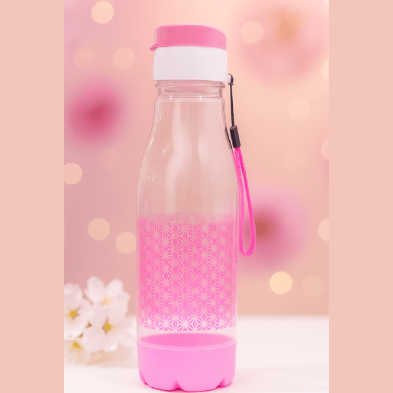 Bliss 1000ml Plastic Water Bottle – Leak-Proof Flip Cap Sports Bottle (Random color-Pack of 1)