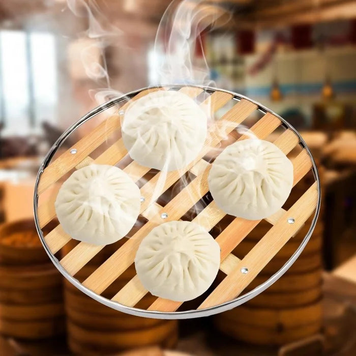 Non-Stick Bamboo Steamer