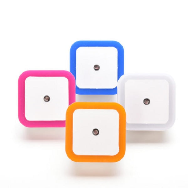 Plug-In LED Night Light with Sensor – Automatic On/Off, Energy-Efficient Soft Light for Bedroom, Hallway, Bathroom & Kids Room