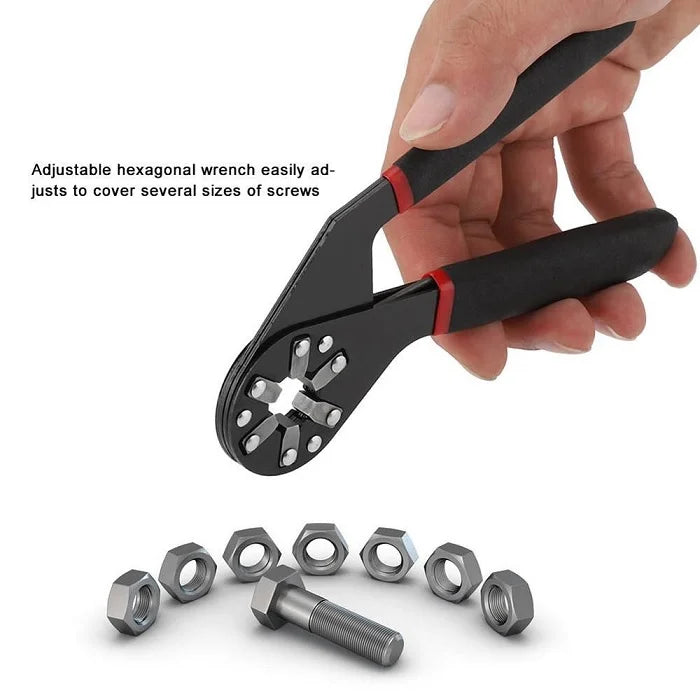 6 Inch Adjustable Wrench Tool