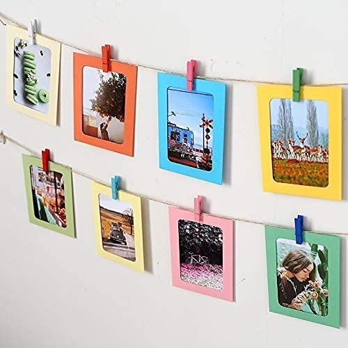 Multi-Function Number Design Wooden Clip (Pack of 10 Pcs)