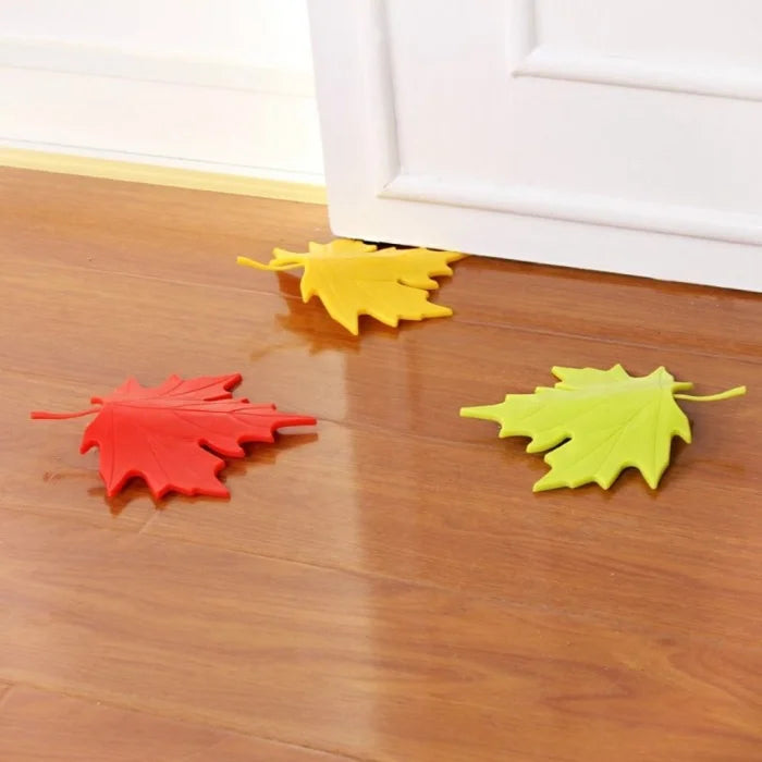 Maple Leaf Shape Door Stopper - 1 pc