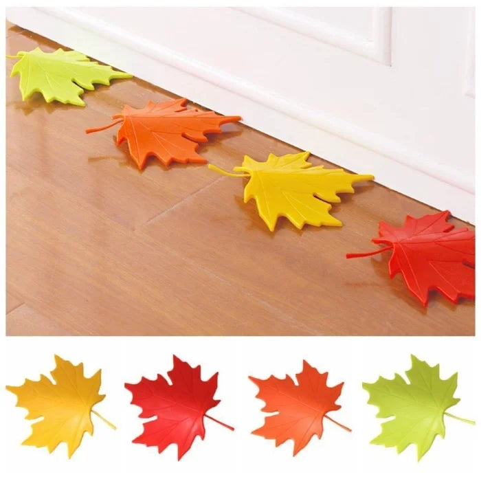 Maple Leaf Shape Door Stopper - 1 pc