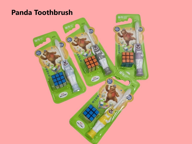 Kids Toothbrush With Speed Cube