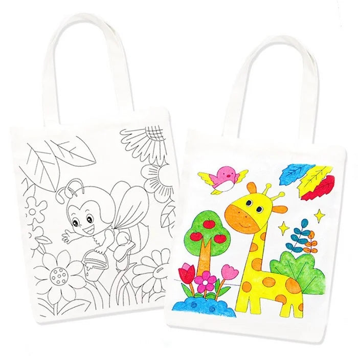 Children Handmade Painting Bag