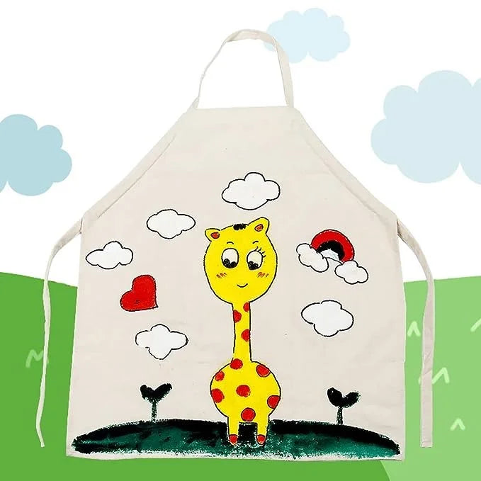 Hand Painted Washable Apron For Children