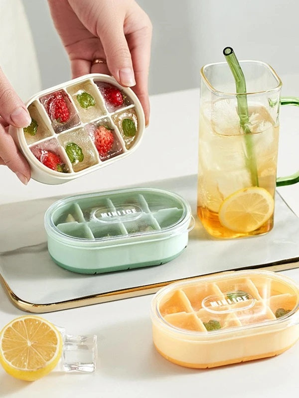 8 Grid Mini Ice Cube Tray