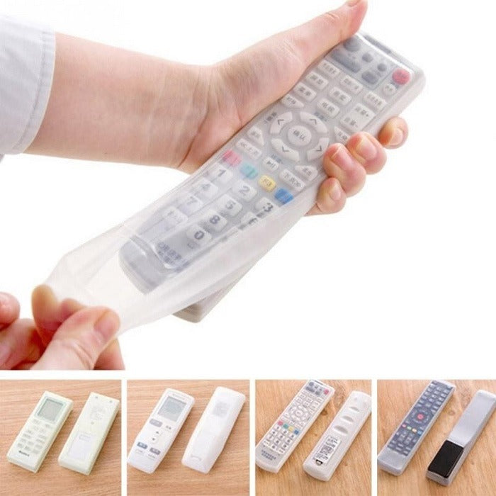 3 Pcs Transparent Silicone Remote Cover