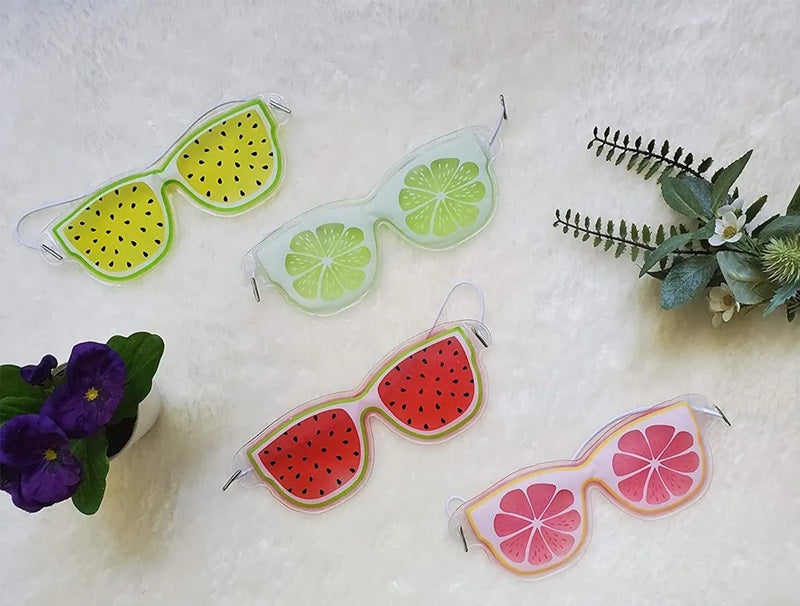 Fruit Design Cooling Eye Gel Mask