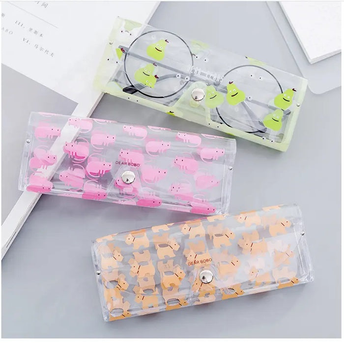 Transparent PVC Eye Glasses Box