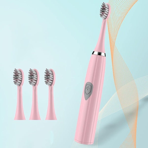 Electric Toothbrush For Kids with 3 Attachments, Electric Toothbrush for Kids with 3 Brush Heads & Rechargeable Battery