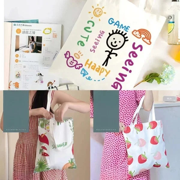 Random Print Hand Shopping Bag (113)