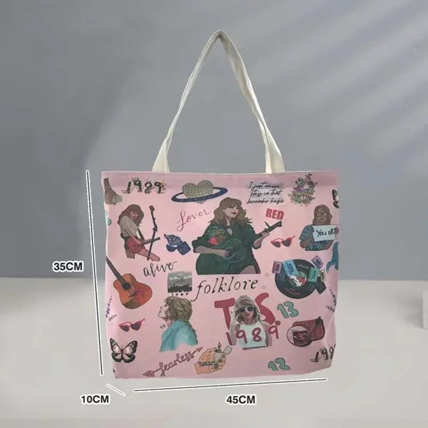 Cute Fashionable Print Tote Bag (111-5)