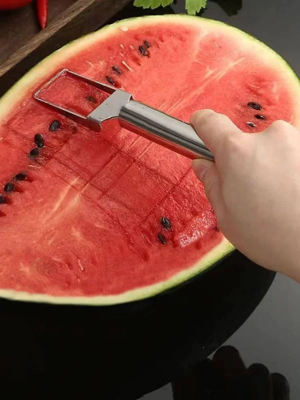 2 in 1 Watermelon Slicer Cutter & Spoon