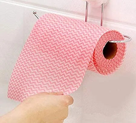 40 Pulls Disposable Cleaning Tissue Roll (Random Colours)