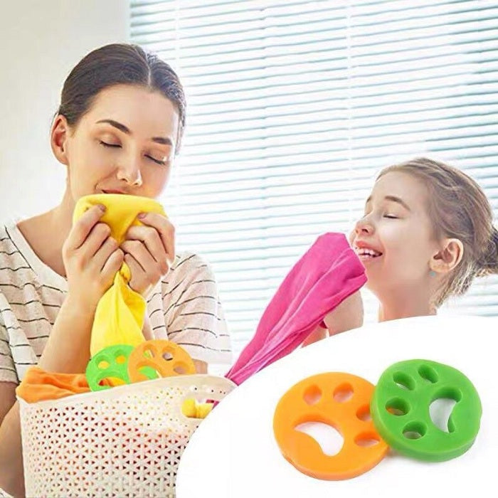 Silicone Washing Machine Lint Remover - Pack of 4Pcs