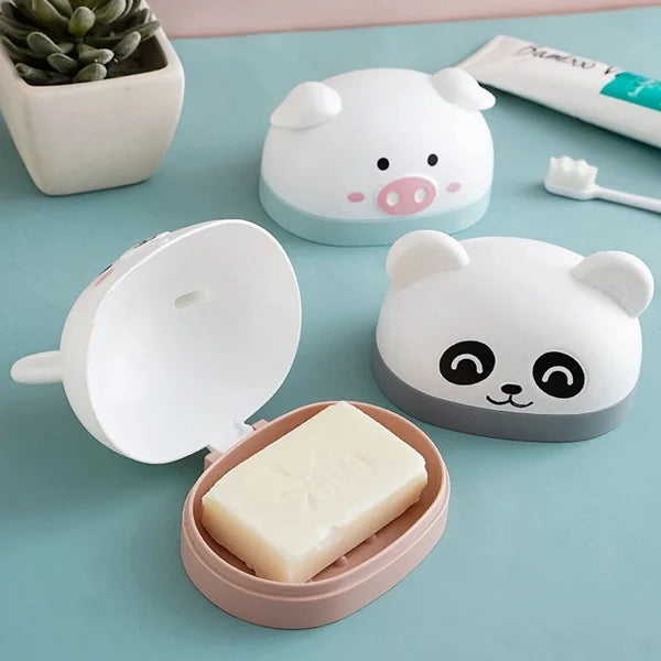 Creative Cute Soap Dish (Random Colour)