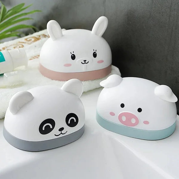 Creative Cute Soap Dish (Random Colour)