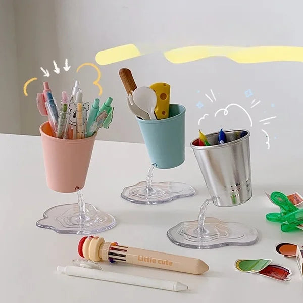 Creative Pen And Pencil Desk Bucket