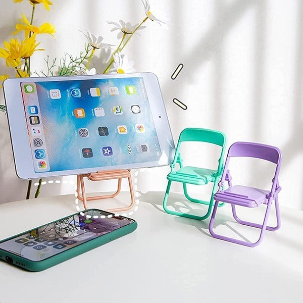 Mini Chair Shape Mobile Stand
