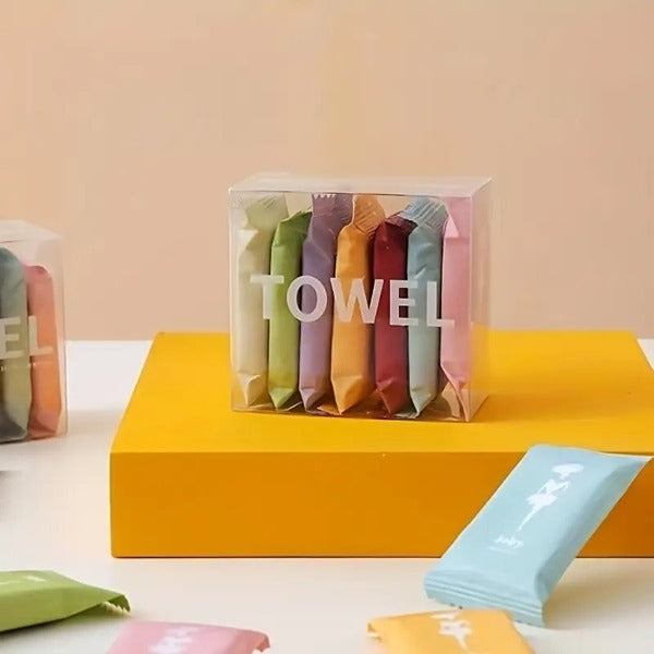 7pcs Portable Compressed Towel