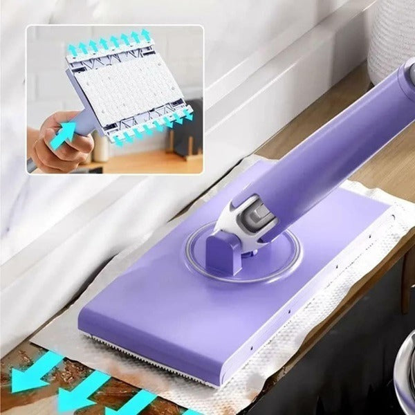 Rotating Cloth Mob Rod 360°Rotating Automatic Cloth Changing Mop (16 x 95) – 99wholesale