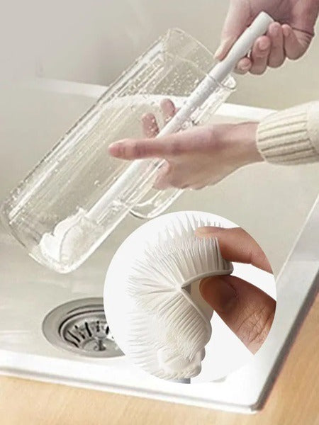 Multifunctional Silicone Bottle Cleaning Brush