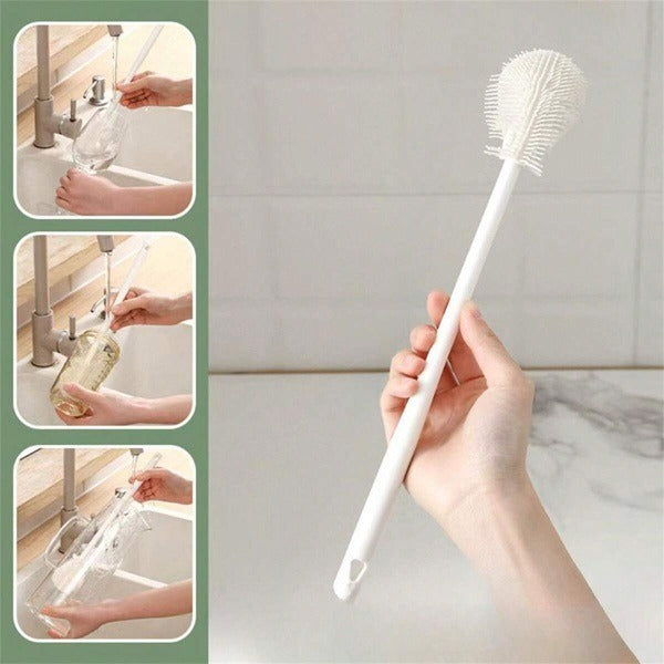 Multifunctional Silicone Bottle Cleaning Brush