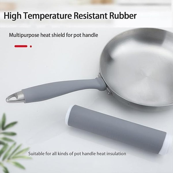 Multifunctional Pot Handle Insulation Cover, Cast Iron Skillets Handle Cover-Pot Handle, Heat Insulation Silicone Covers, Anti-Scald Handle Protectors for Frying Pan