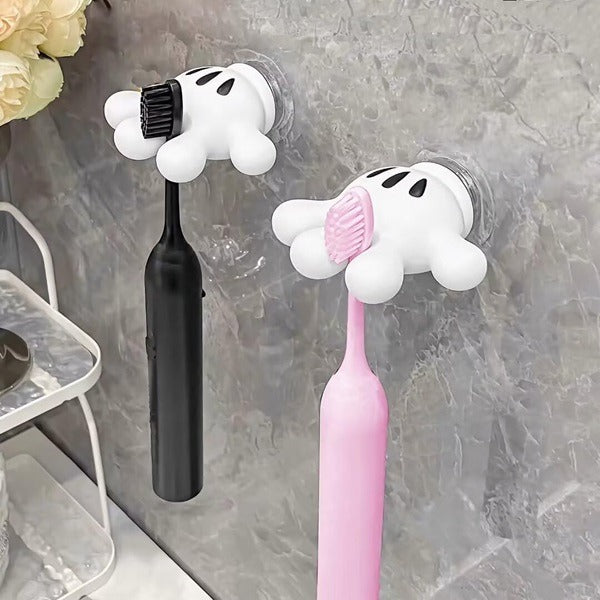 Multifunctional Mickey Palm Toothbrush Holder - 1 Pc