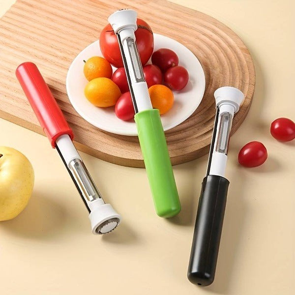 2 In 1 Stainless Steel Fruit Peeler