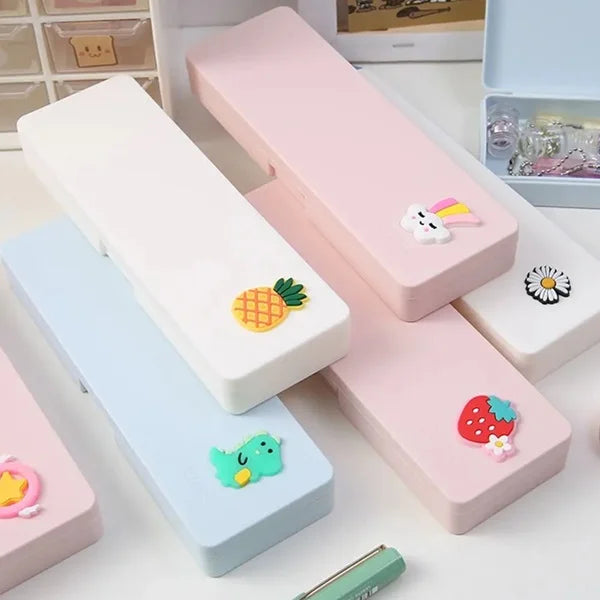 Random Design Large Capacity Pencil Case