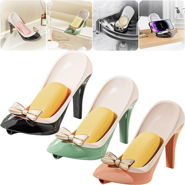 High Heels Shape Suction Soap Holder