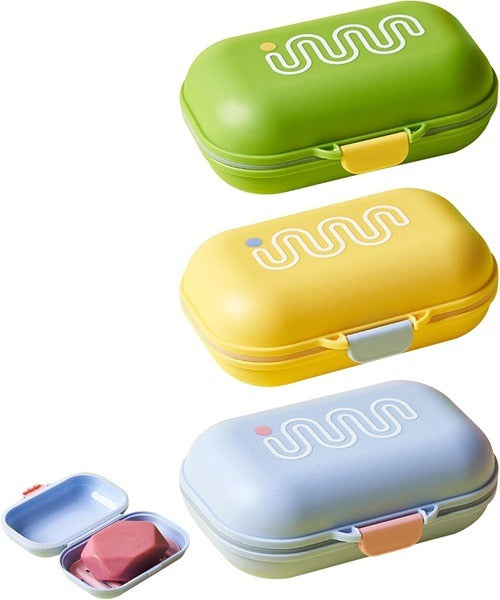 Portable Travel Soap Case with a Leakproof Closing, Waterproof Soap Travel Container in Different Colour