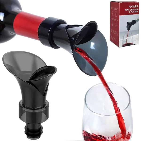 Flower Shape Wine Bottle Pourer