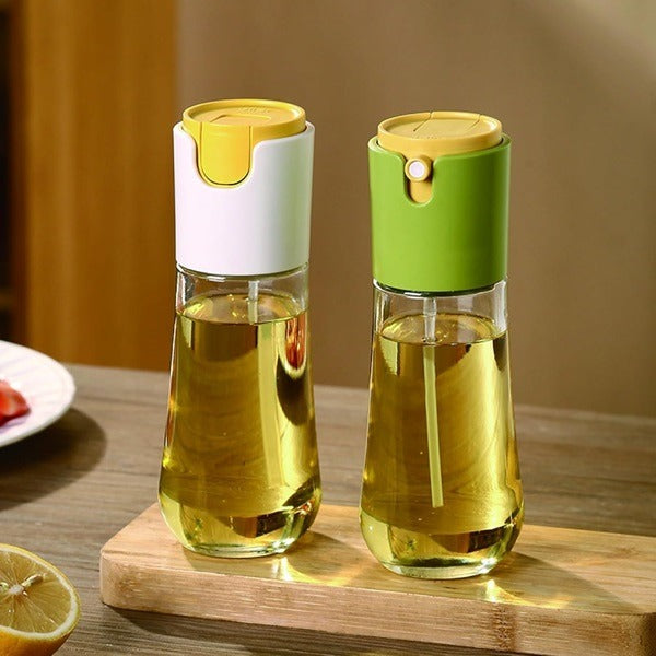 2 in 1 Kitchen Oil Dispenser with Spray