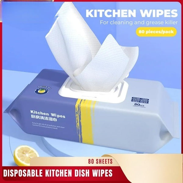 80 Sheet Kitchen Cleaning Wipes