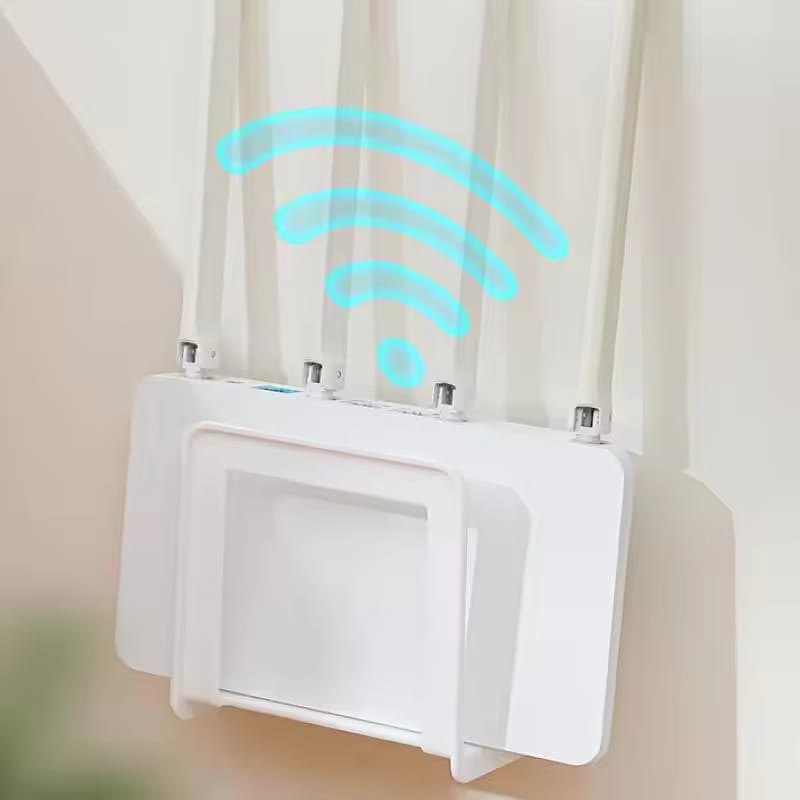Home Router Storage Box – Wall Mounted Organizer Rack for Wireless WiFi, TV Set-Top Box & Living Room Essentials