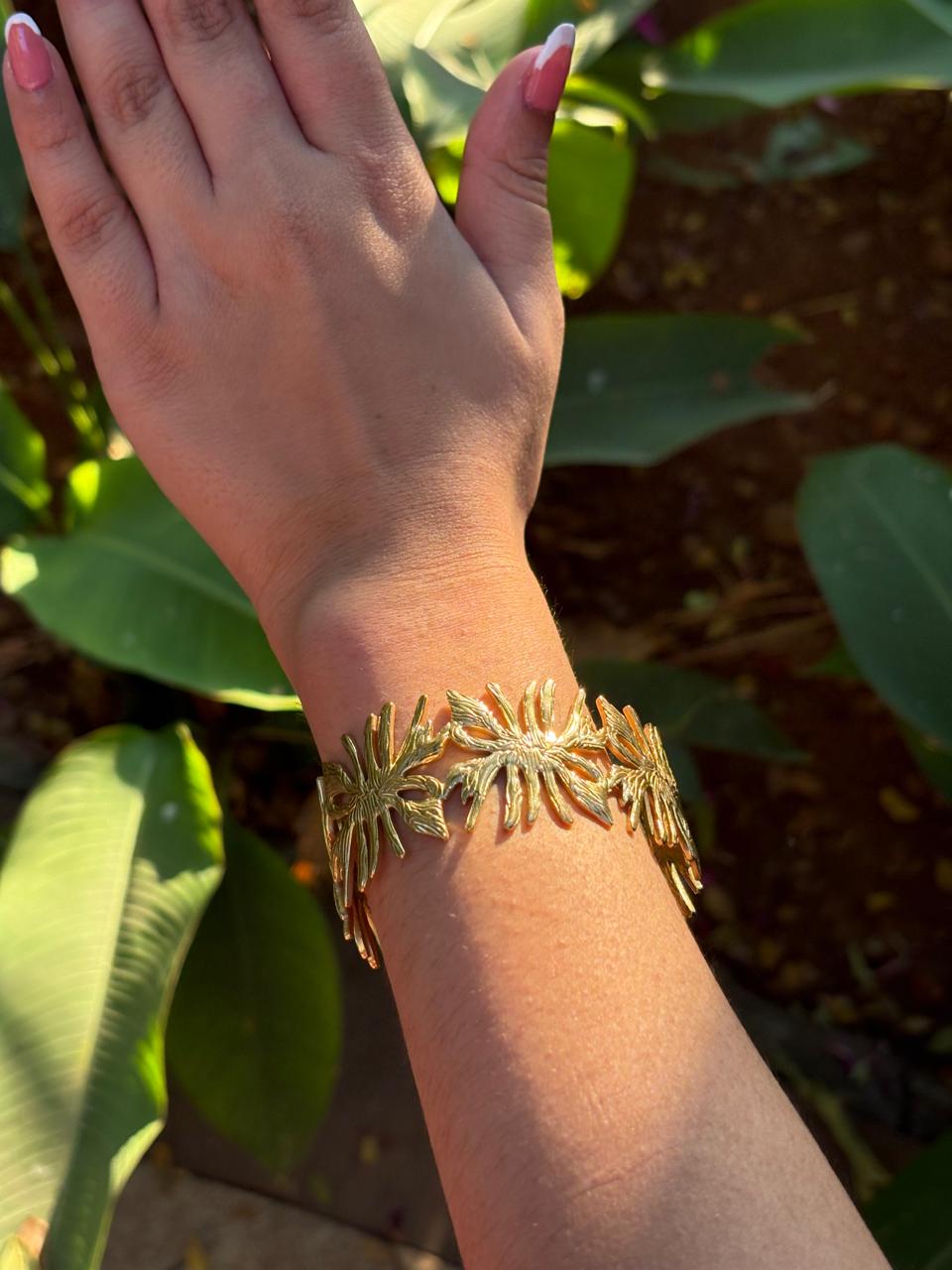 Anti Tarnish Sun Cuff-1pc