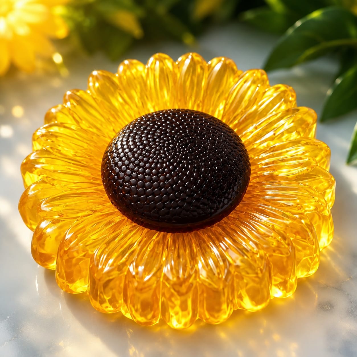 Sunflower Brightening Soap | Vitamin C, Niacinamide & Glutathione | Dark Spot & Pigmentation Care | Daily Bath Soap for Men & Women (Pack of 1)