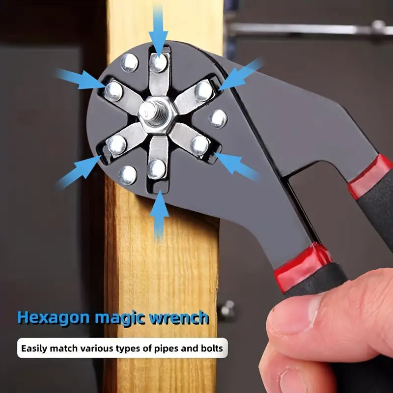 6 Inch Adjustable Wrench Tool