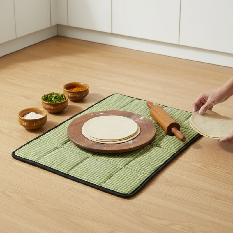 Roti Mat – Non-Stick, Washable Chapati Rolling Mat for Kitchen Use (Pack of 1)