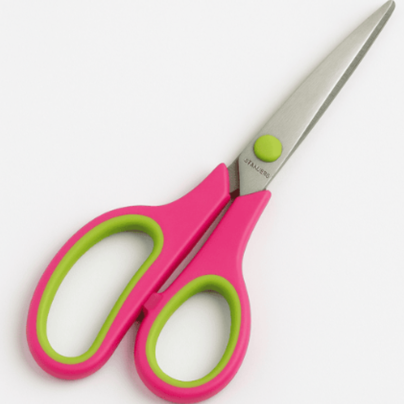 Craft Scissors – Sharp Stainless Steel for Home, School & Office (Random Color)
