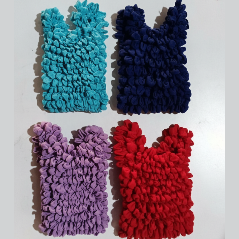 Flexible Stretch Shopping Tote Bag – Washable Grocery & Storage Bag (Random Color)