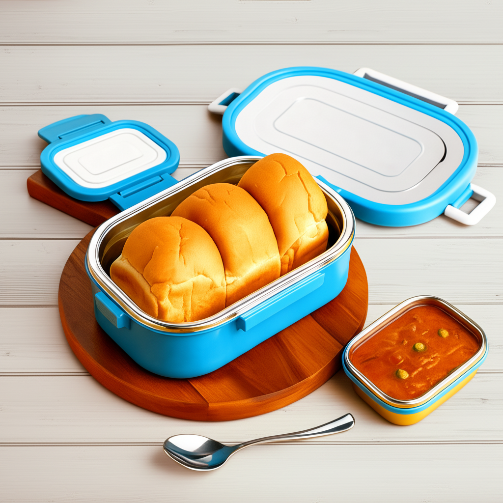 Qunic Insulated Lunch Box – Insulated Food Container for School, Office & Travel (Pack of 1)
