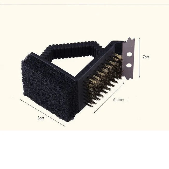 3 in 1 BBQ Cleaning Grill Brush and Scraper